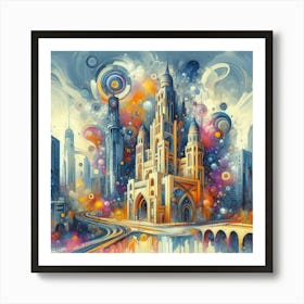 Cityscape Art Print