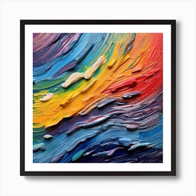 Abstract Painting 20 Art Print