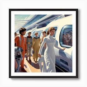 Star Wars 4 Art Print