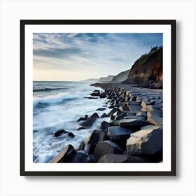 Giants Causeway Art Print