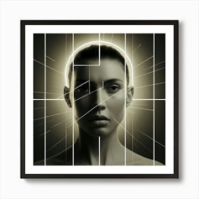 Face Of The Future Art Print