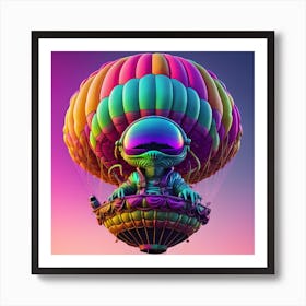 Far-Out Floaters East Art Print