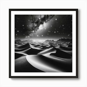 Sand Dunes 21 Art Print