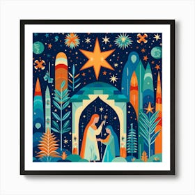 Nativity 1 Art Print