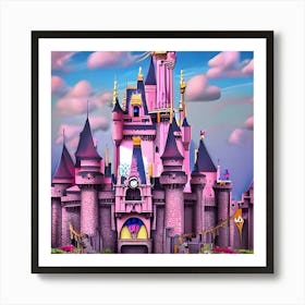 Disney Castle Affiche