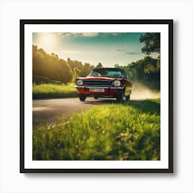 Ford Mustang 4 Art Print