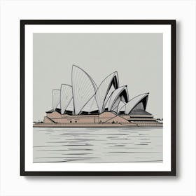 Sydney Opera House Art Print