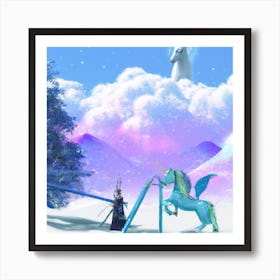 Unicornplayground 017 Art Print