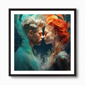 Mermaid 2 Art Print