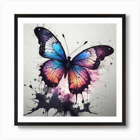 Butterfly Painting 283 Art Print