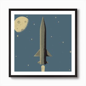 Rocket 2 Art Print