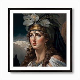 Greek Goddess 34 Art Print