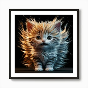 Kitty Cat Art Print