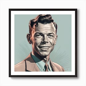 Frank Sinatra Classic Singer Art Print