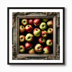 Apples In A Frame 1 Poster