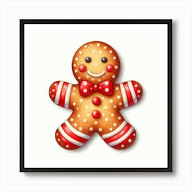Gingerbread Man 8 Art Print
