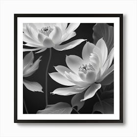 Lotus Flower Art Print