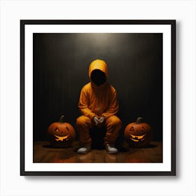 Jack O Lantern 2 Art Print