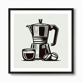 Coffee Maker 4 Art Print