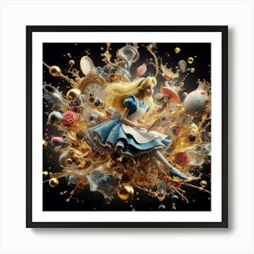 Alice In Wonderland 5 Art Print