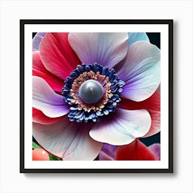 Anemone Flower Art Print