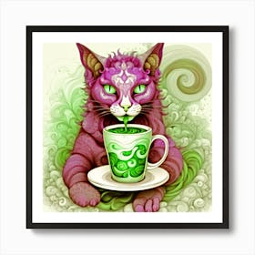 CatfeineC Art Print