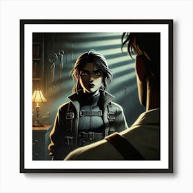 Shadows In The Wind Episode9 Art Print