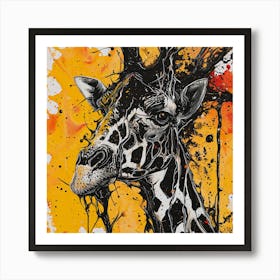 Giraffe 13 Art Print