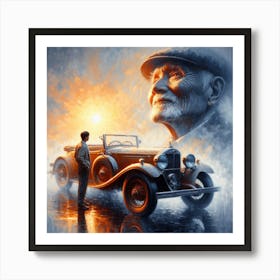 Old Man And The Car 1 Affiche