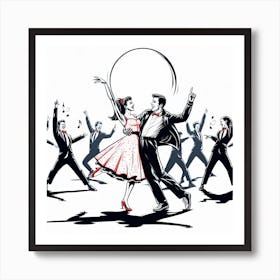 Dancin' In The Street Art Print