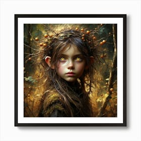 Fairy Girl In The Forest 8 Poster