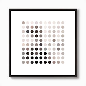 Colors Of A Rainy Day Square Art Print