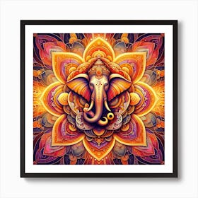 Ganesha 21 Art Print