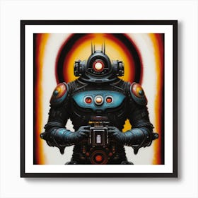 'The Robot' Art Print