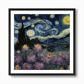 Starry Night 1 Art Print