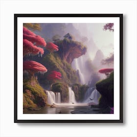 Waterfall Art Print