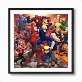 Avengers 8 Art Print