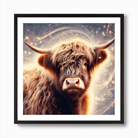 Highland Cow 15 Art Print