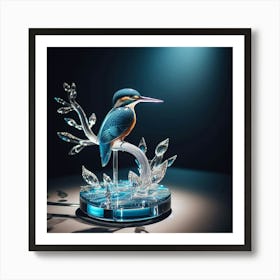 Kingfisher Copy Art Print