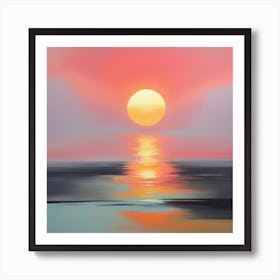 Sunset 1 Art Print