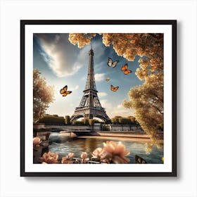 Paris Eiffel Tower 114 Art Print