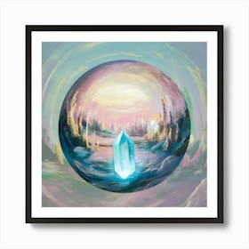 Crystal Ball 3 Art Print