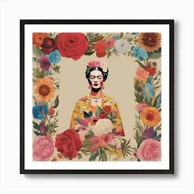 Frida Kahlo 82 Art Print