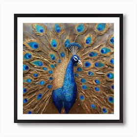 Peacock 6 Art Print