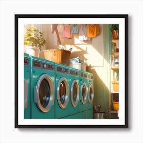 Laundry Room Art Print