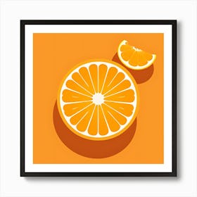 Orange Slice Art Print