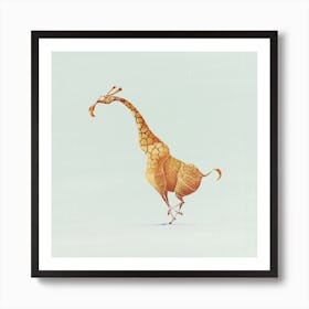 Giraffe Art Print I