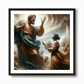 Gospel According To Jesus Art Print