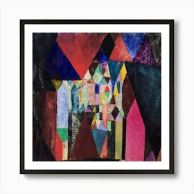 Municipal Jewel (1917) By Paul Klee Art Print