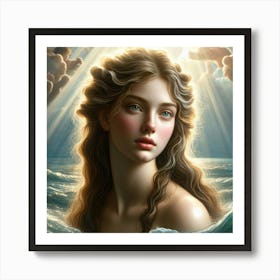 Angel Of The Sea Art Print